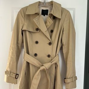 JCrew Trench Coat in honey color, size 4